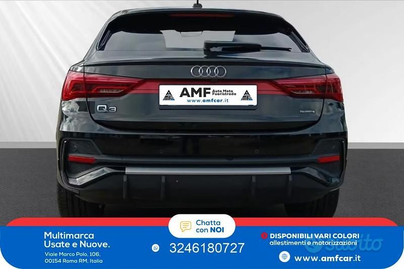 Usata Audi Q3 S-Line 200 CV (147 kW) 2021 Nero SUV