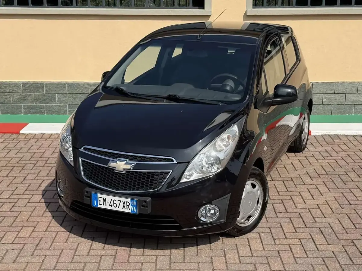 Usata Chevrolet Spark LS 68 CV (50 kW) 2012 Nero Utilitaria