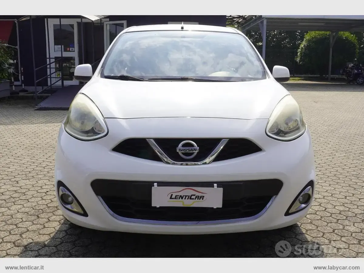 Usata Nissan Micra Acenta 80 CV (58 kW) 2015 Bianco Utilitaria