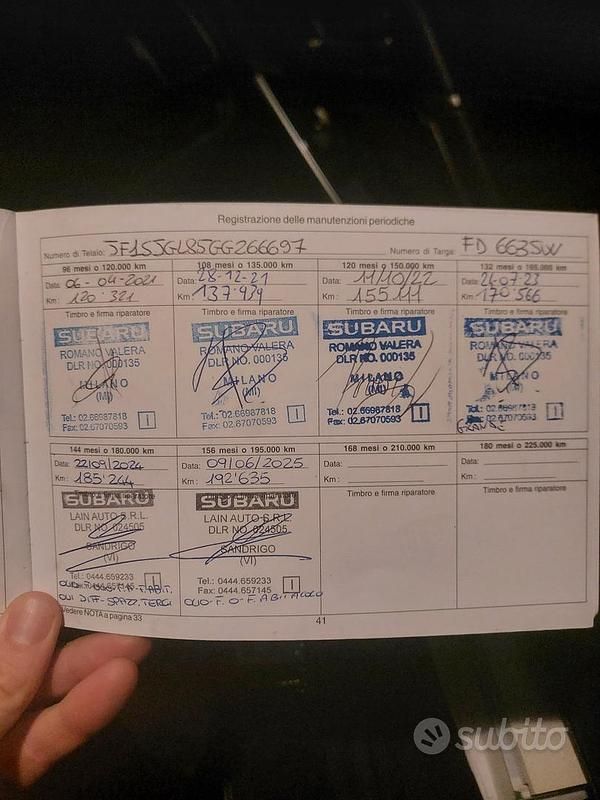 Usata Subaru Forester 241 CV (177 kW) 2016 SUV