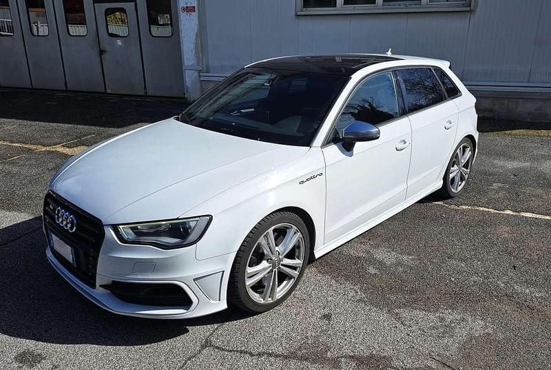 Usata Audi S3 Ambiente 300 CV (220 kW) 2014 Bianco Berlina