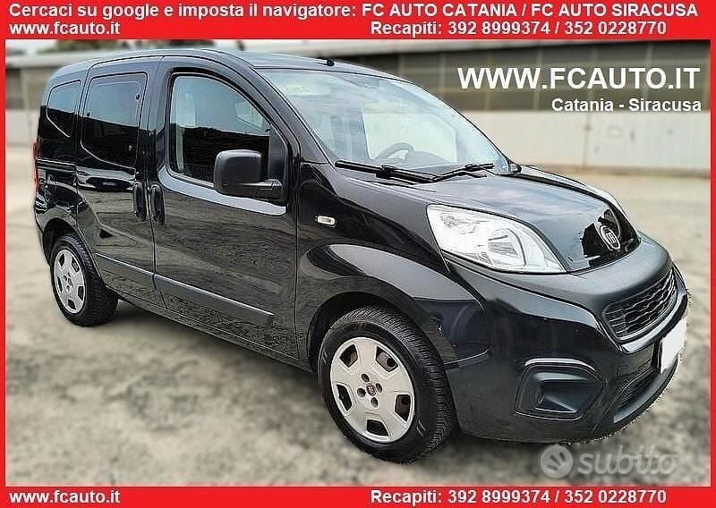 Usata Fiat Qubo Lounge 80 CV (58 kW) 2017 Nero Monovolume