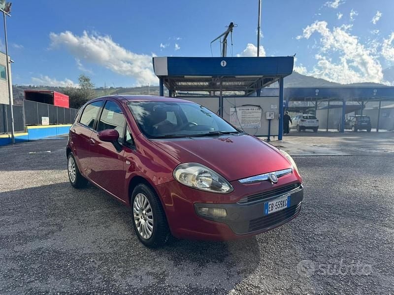 Usata Fiat Punto Evo Dynamic 2011 Rosso Utilitaria