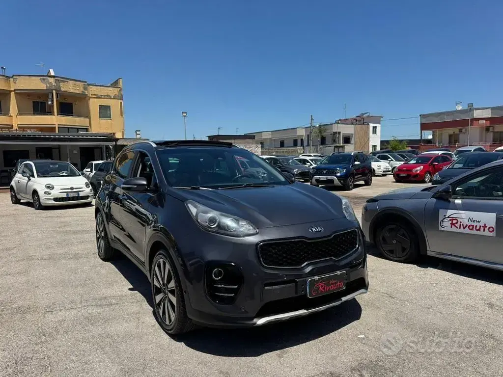 Usata Kia Sportage GT-Line 141 CV (103 kW) 2017 Grigio SUV