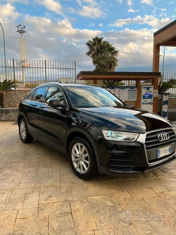 Usata Audi Q3 120 CV (88 kW) 2016 Nero SUV