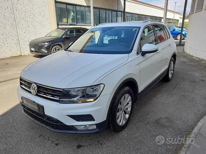 Usata VW Tiguan 150 CV (110 kW) 2017 Bianco SUV