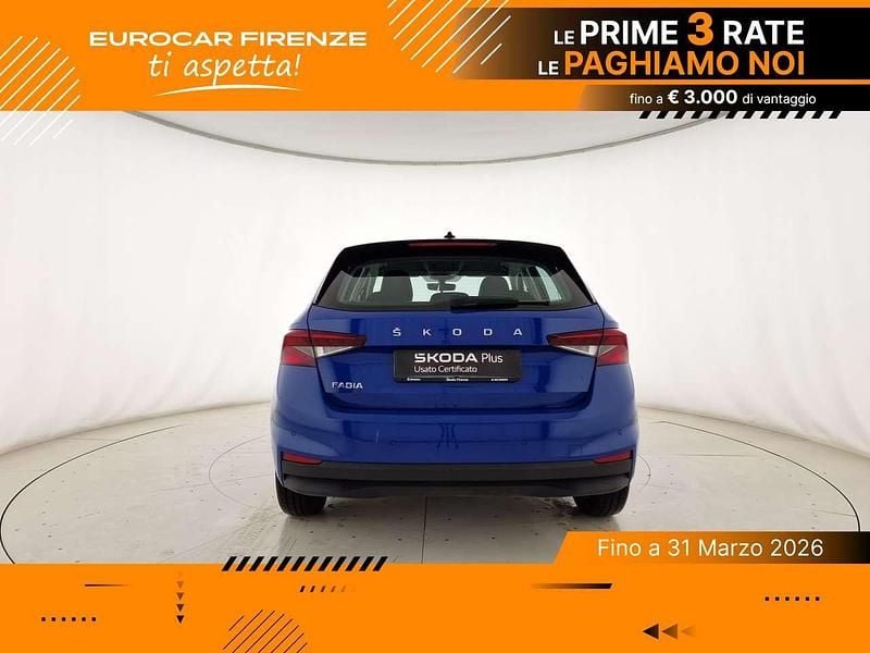 Usata Skoda Fabia Ambition 65 CV (47 kW) 2023 Blu mediterraneo Berlina