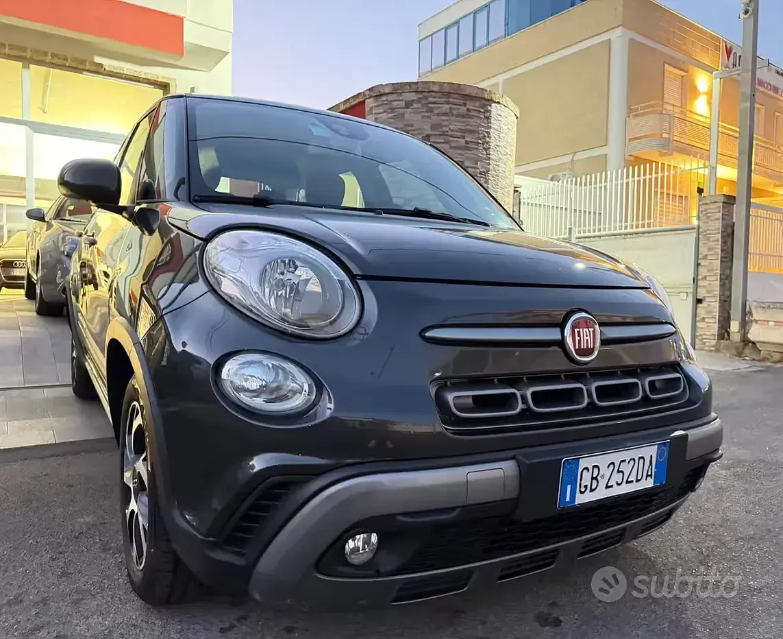 Usata Fiat 500L Cross 95 CV (69 kW) 2020 Grigio Monovolume
