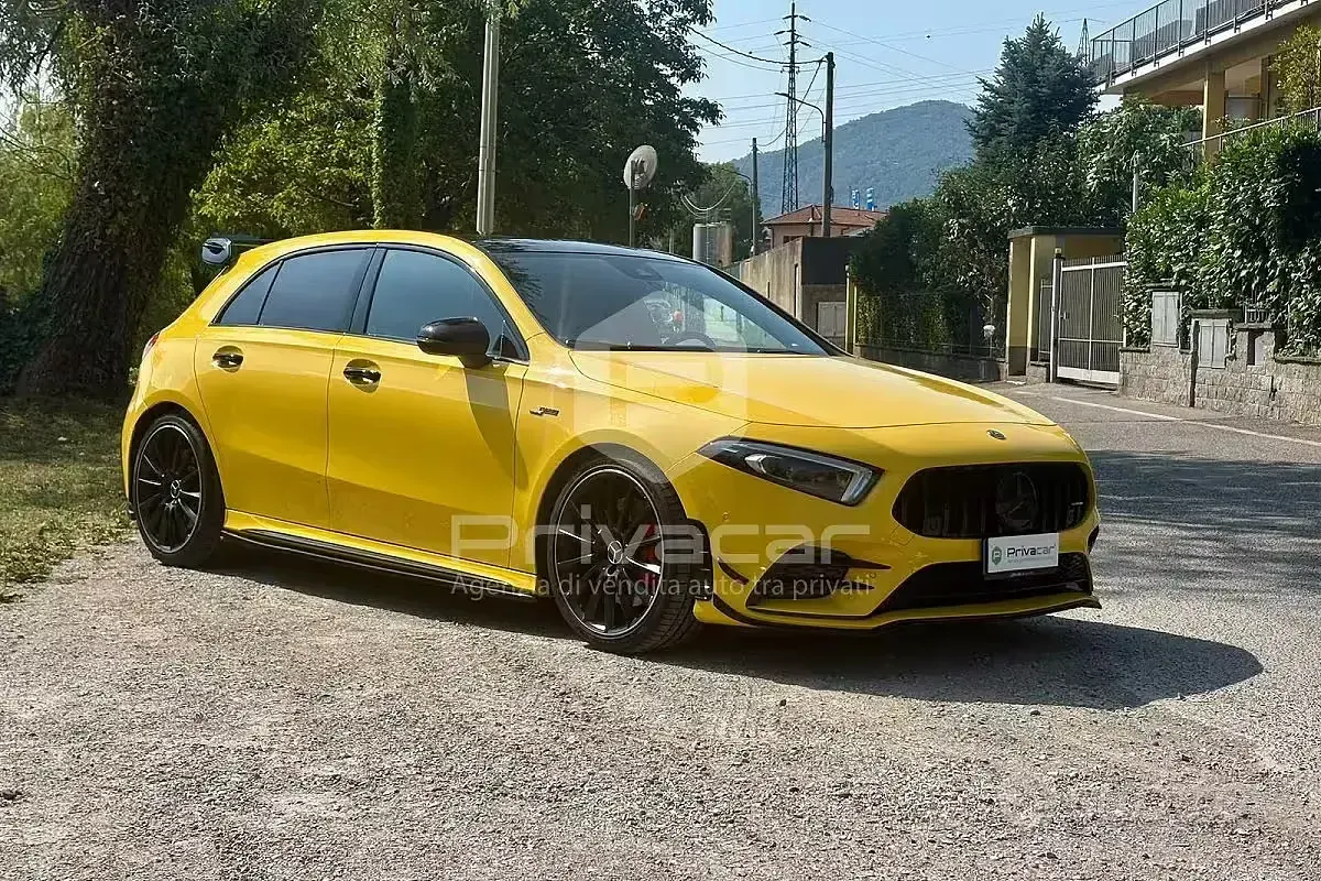 Usata Mercedes A35 AMG AMG 306 CV (225 kW) 2019 Giallo Utilitaria