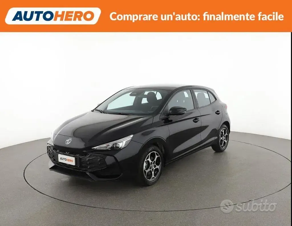 Usata MG MG3 Comfort 116 CV (85 kW) 2025 Nero Utilitaria