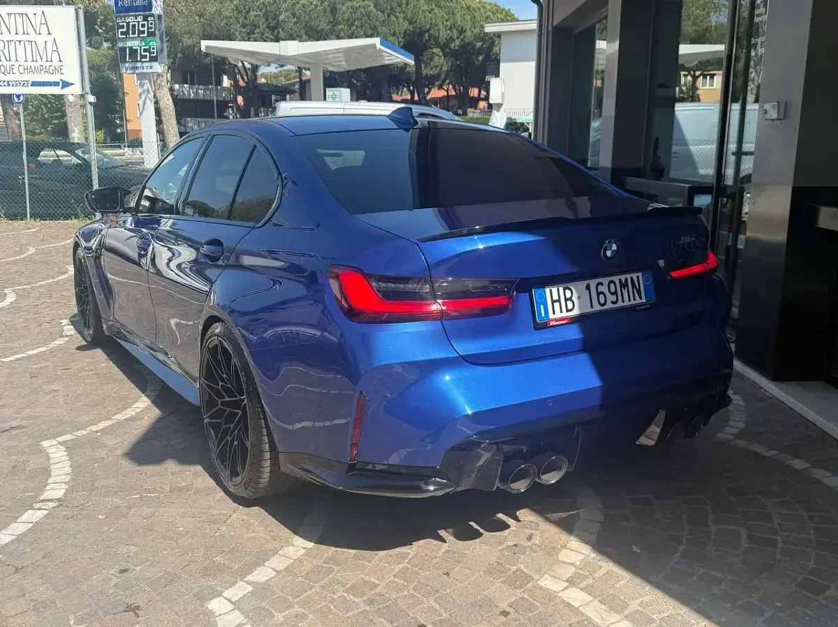 Usata BMW M3 480 CV (353 kW) 2020 Blu/azzurro Berlina
