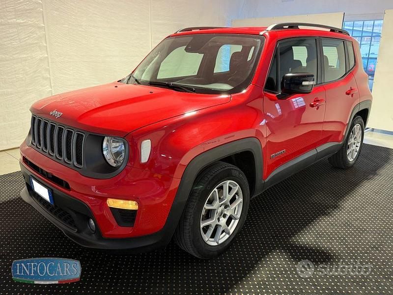 Usata Jeep Renegade Limited 131 CV (96 kW) 2023 Rosso pastello SUV