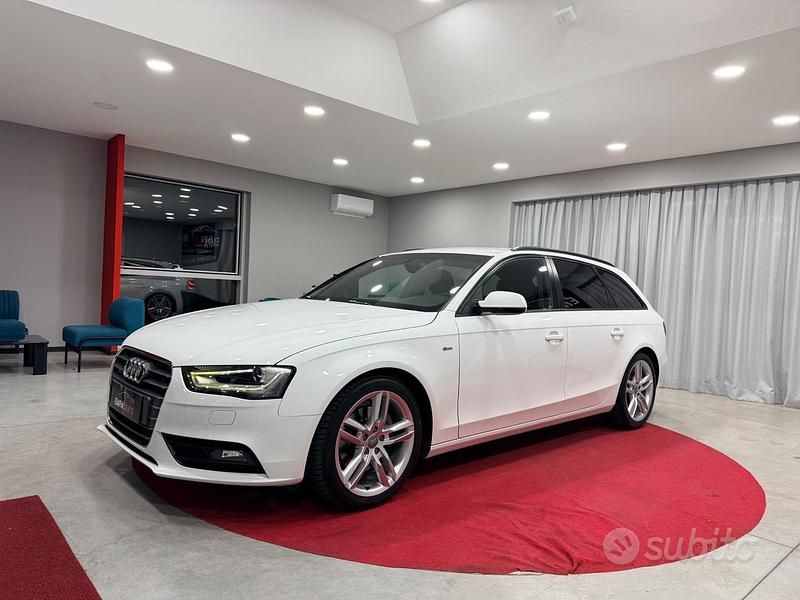 Usata Audi A4 S-Line 177 CV (130 kW) 2012 Bianco Station wagon