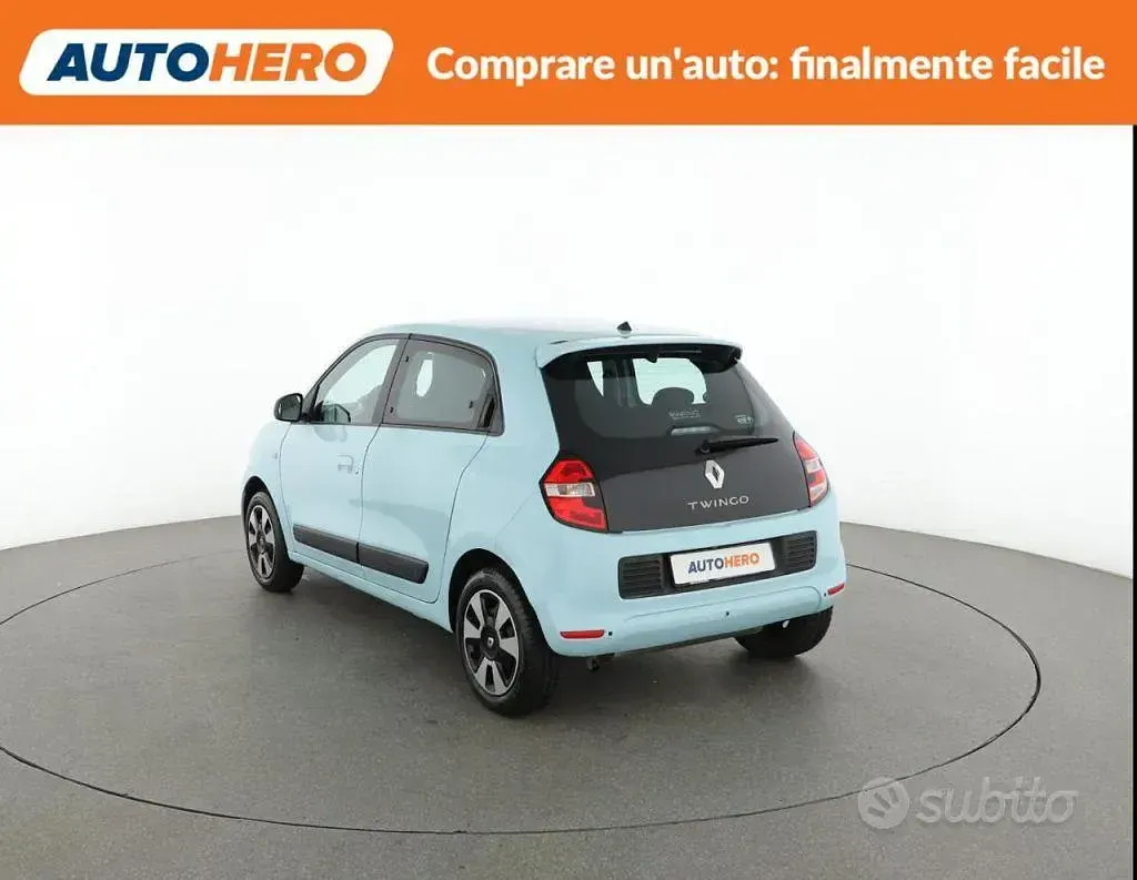 Usata Renault Twingo SE 69 CV (50 kW) 2019 Bluazzurro Utilitaria