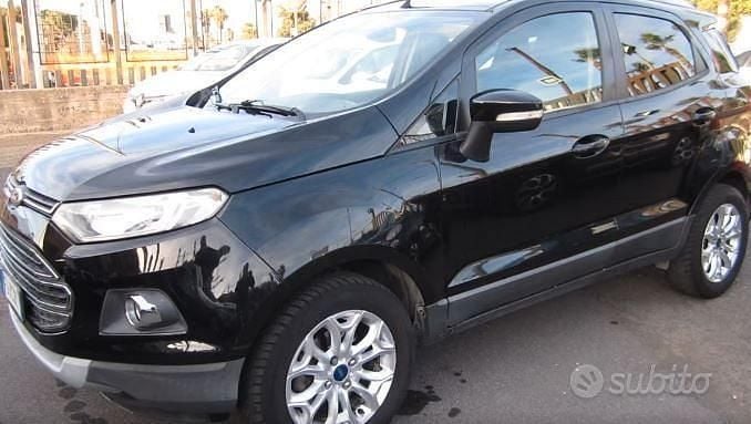 Usata Ford Ecosport Titanium 125 CV (91 kW) 2017 Nero SUV
