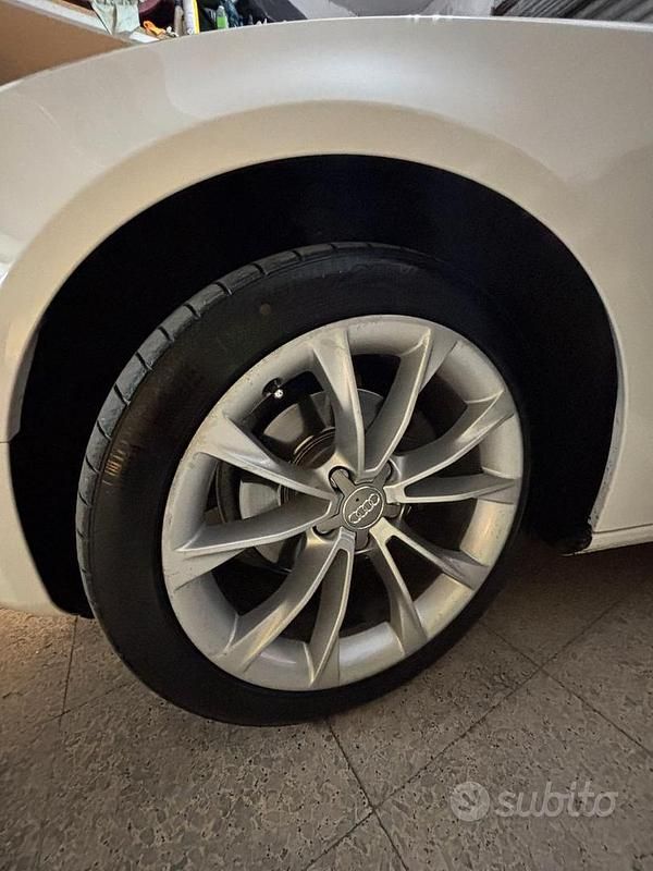 Usata Audi A5 177 CV (130 kW) 2012 Bianco Coupé