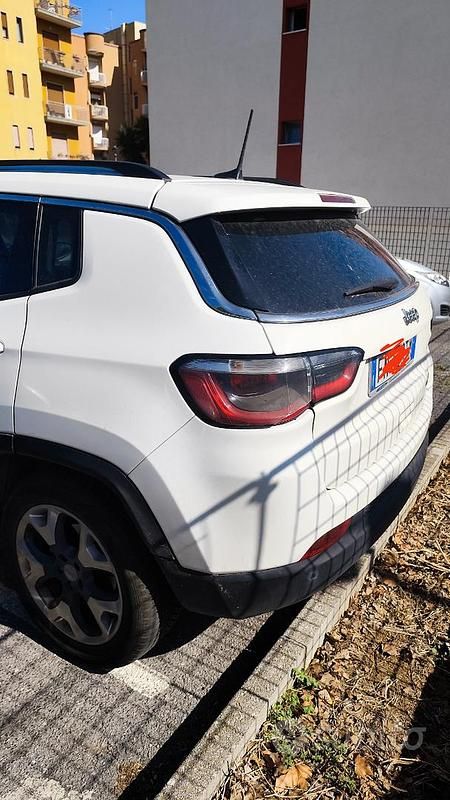 Usata Jeep Compass 120 CV (88 kW) 2018 Bianco SUV