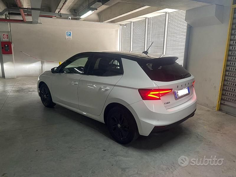 Usata Skoda Fabia Style 95 CV (69 kW) 2021 Bianco Utilitaria