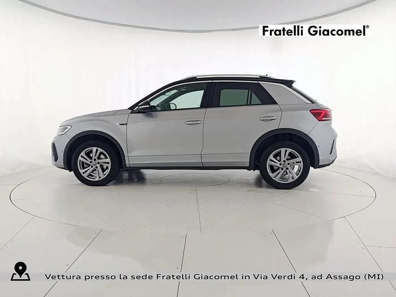 Usata VW T-Roc R-line 150 CV (110 kW) 2023 Pyrit silver metallizzato nero SUV