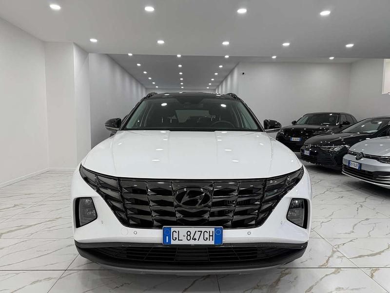 Bianco Usata 2022 Hyundai Tucson SUV | 20.900 € (Ottimo prezzo) - Immagine 1/4