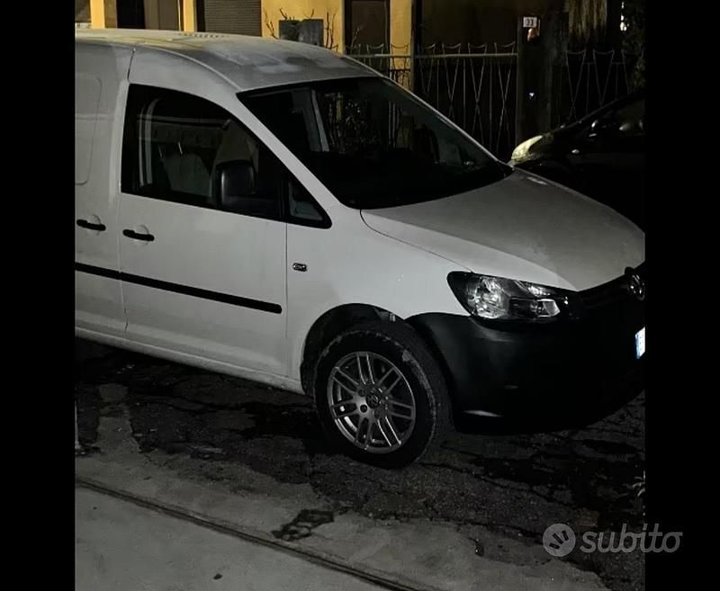 Usata VW Caddy Maxi 2014 Bianco Monovolume