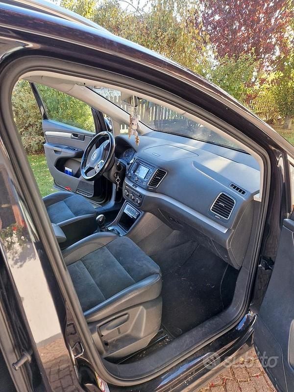 Usata VW Sharan 170 CV (125 kW) 2015 Nero Monovolume