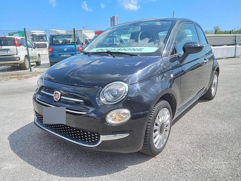 Usata Fiat 500 Lounge 69 CV (50 kW) 2016 Nero Berlina