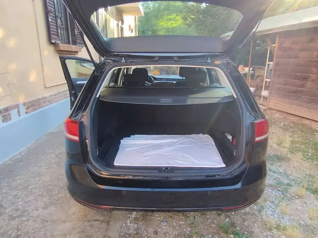 Usata VW Passat Business 120 CV (88 kW) 2017 Nero Station wagon