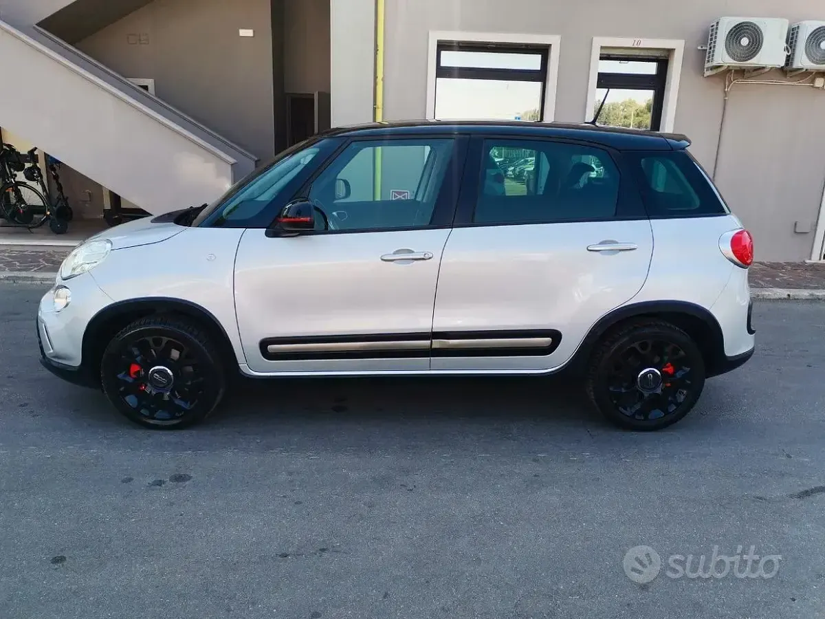 Usata Fiat 500L 120 CV (88 kW) 2014 Grigio Monovolume