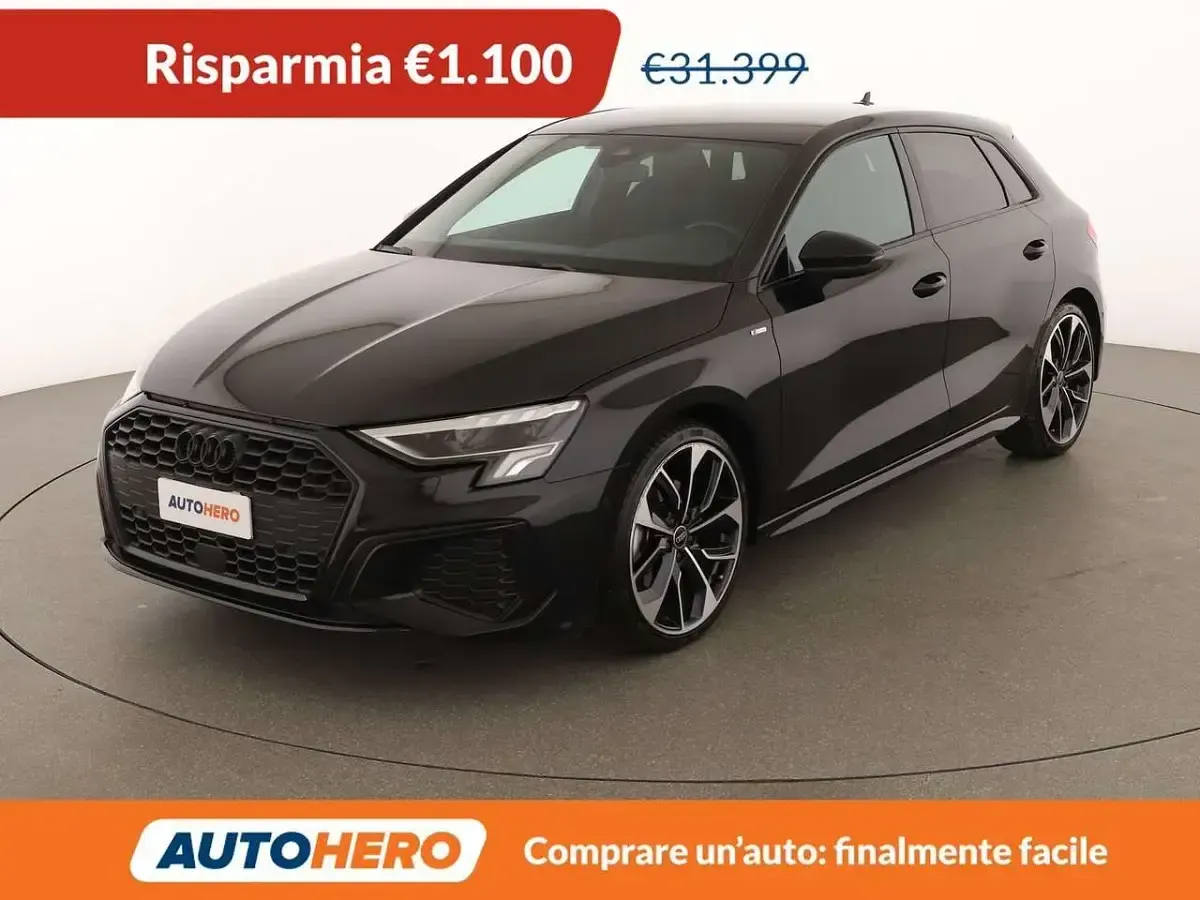 Usata Audi A3 S-Line 150 CV (110 kW) 2023 Nero Berlina