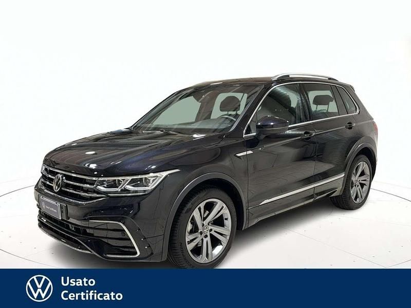 Usata VW Tiguan R-line 150 CV (110 kW) 2023 Nero pastello SUV