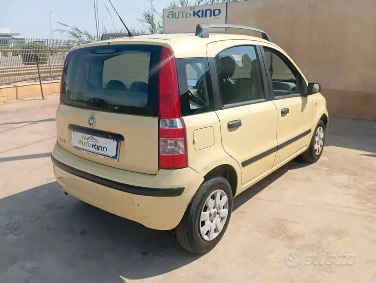 Usata Fiat Panda Dynamic 60 CV (44 kW) 2006 Giallo Utilitaria