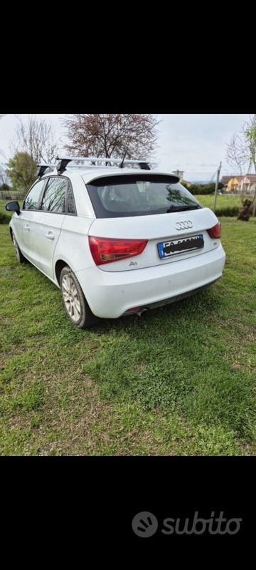Usata Audi A1 90 CV (66 kW) 2013 Bianco Utilitaria