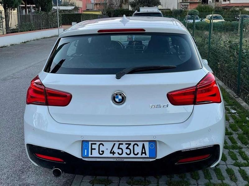 Usata BMW 116 Sport Line 116 CV (85 kW) 2016 Bianco Utilitaria
