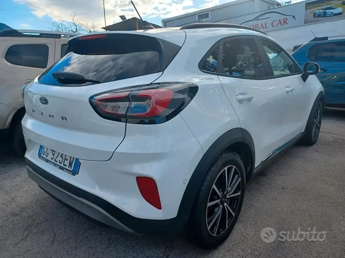 Usata Ford Puma Titanium 120 CV (88 kW) 2021 Bianco SUV