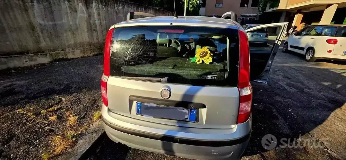 Usata Fiat Panda 69 CV (50 kW) 2011 Grigio Utilitaria