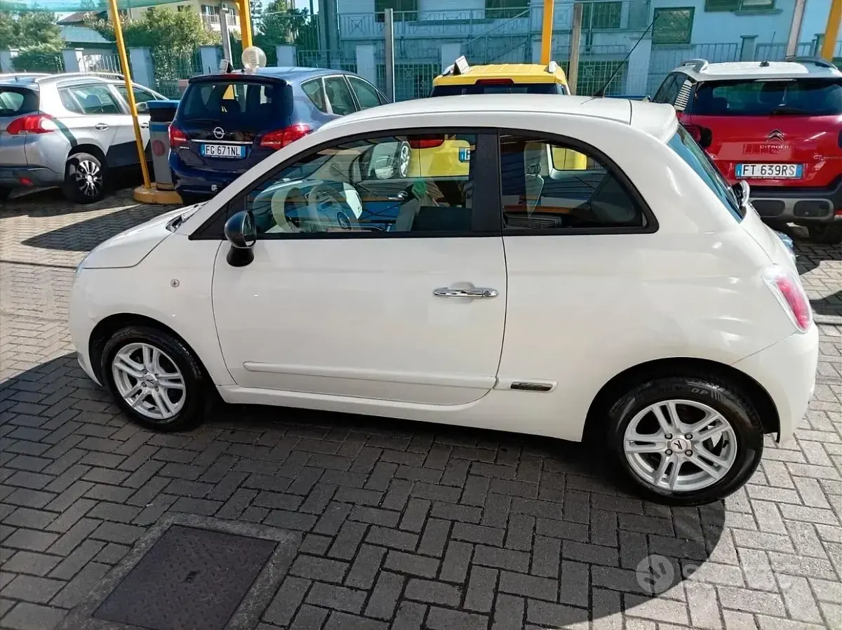 Usata Fiat 500 Pop 69 CV (50 kW) 2010 Bianco Berlina
