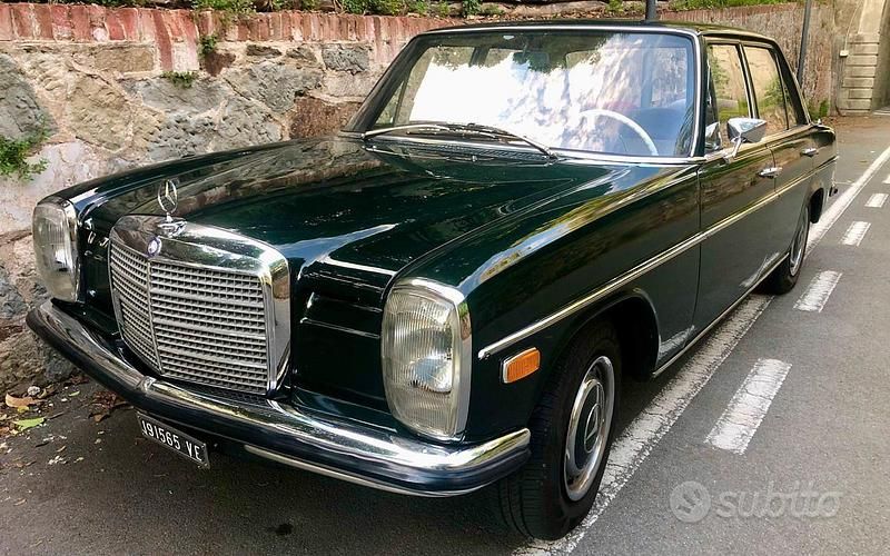 Usata Mercedes 220 1970 Verde Berlina