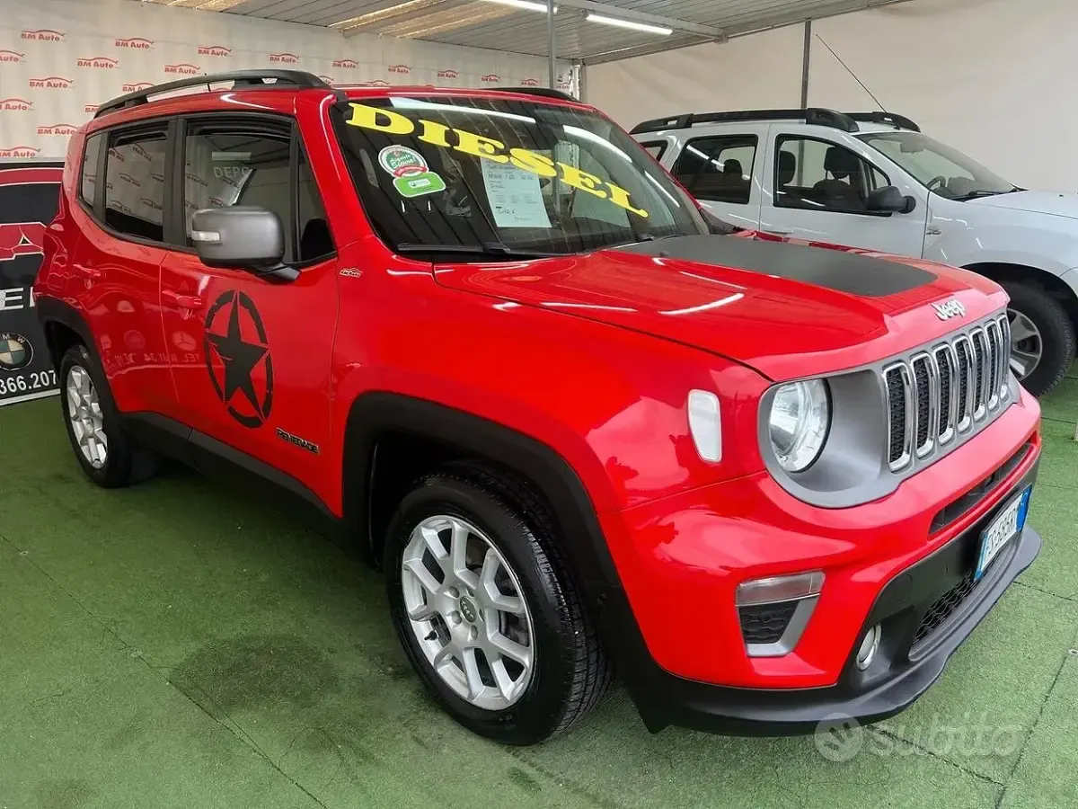 Usata Jeep Renegade Limited 120 CV (88 kW) 2018 Rosso SUV