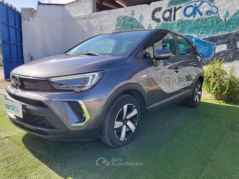 Usata Opel Crossland X Ultimate 110 CV (80 kW) 2021 Gray SUV