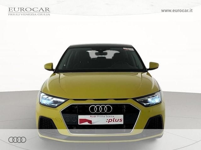 Usata Audi A1 Sportback Admired 116 CV (85 kW) 2019 Giallo pitone metallizzato gri Utilitaria