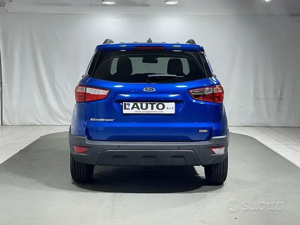 Begagnad Ford Ecosport Titanium S 125 HK (91 kW) 2018 Blå SUV