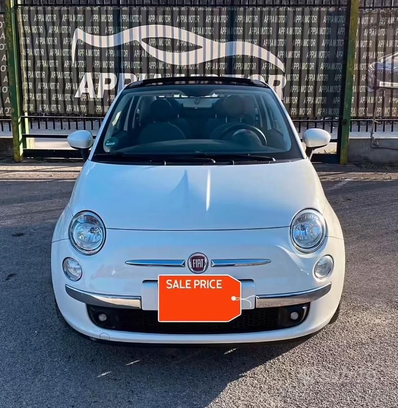 Usata Fiat 500 2021 Bianco Cabrio