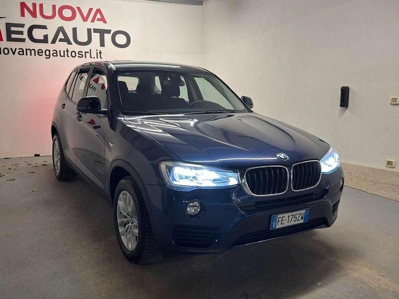 Usata BMW X3 Advantage 190 CV (139 kW) 2016 Blu SUV