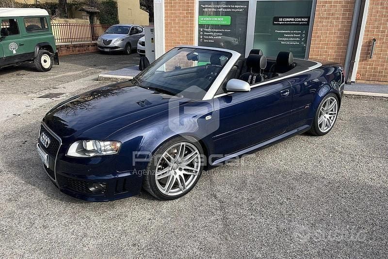 Usata Audi RS4 420 CV (308 kW) 2006 Blu Cabrio