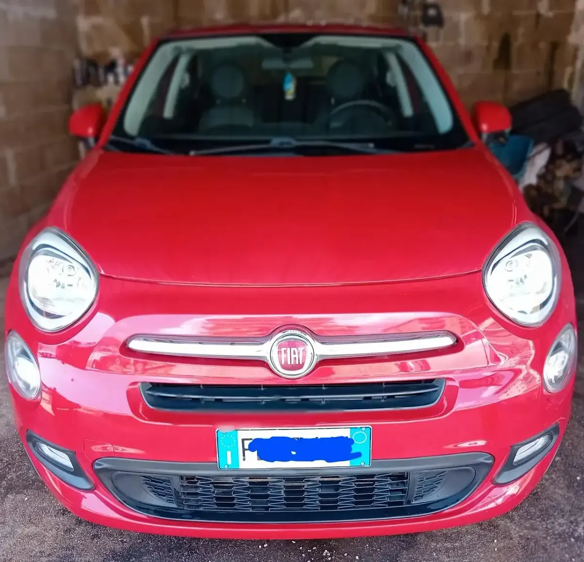 Usata Fiat 500X Lounge 95 CV (69 kW) 2016 Rosso SUV