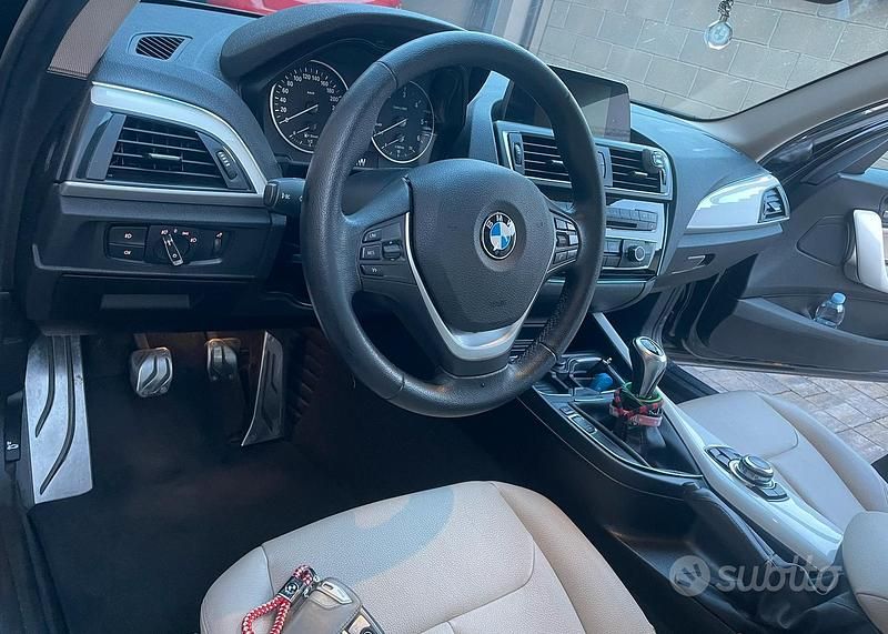 Usata BMW 116 Efficient Dynamics 2016 Nero Utilitaria