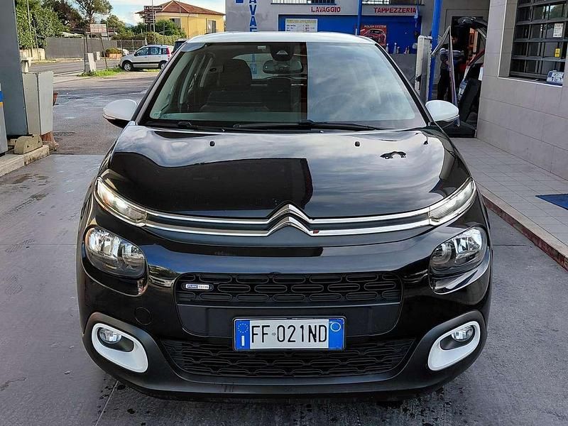 Nero Usata 2017 Citroën C3 Feel Tre volumi | 6400 € (Buon prezzo) - Immagine 1/4