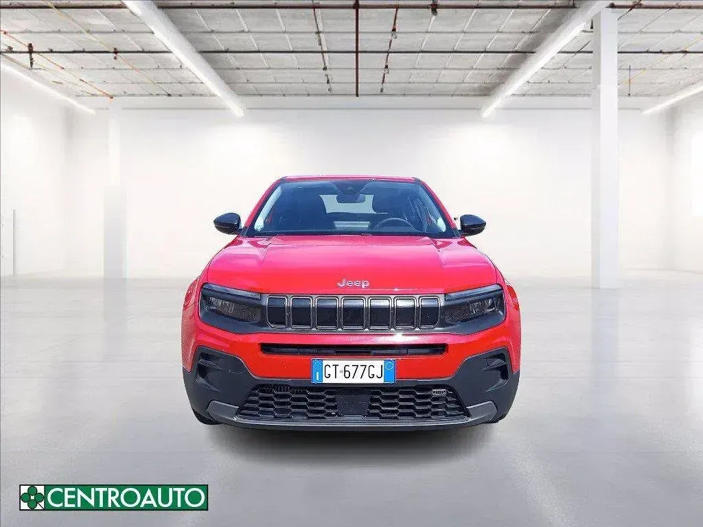 Usata Jeep Avenger Altitude 110 CV (80 kW) 2024 Rosso SUV
