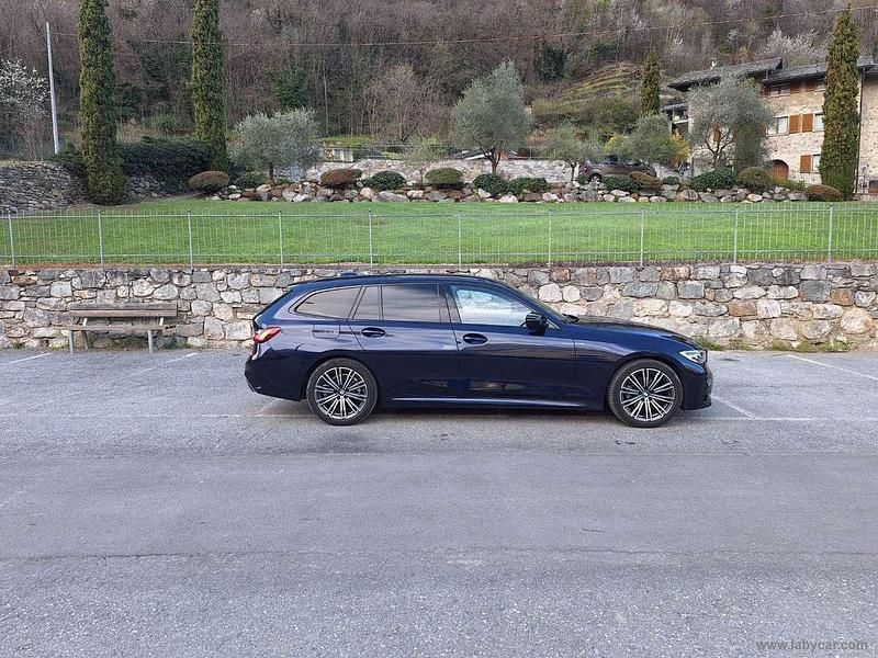 Usata BMW 320 M Sport 190 CV (139 kW) 2021 Blu/azzurro Station wagon